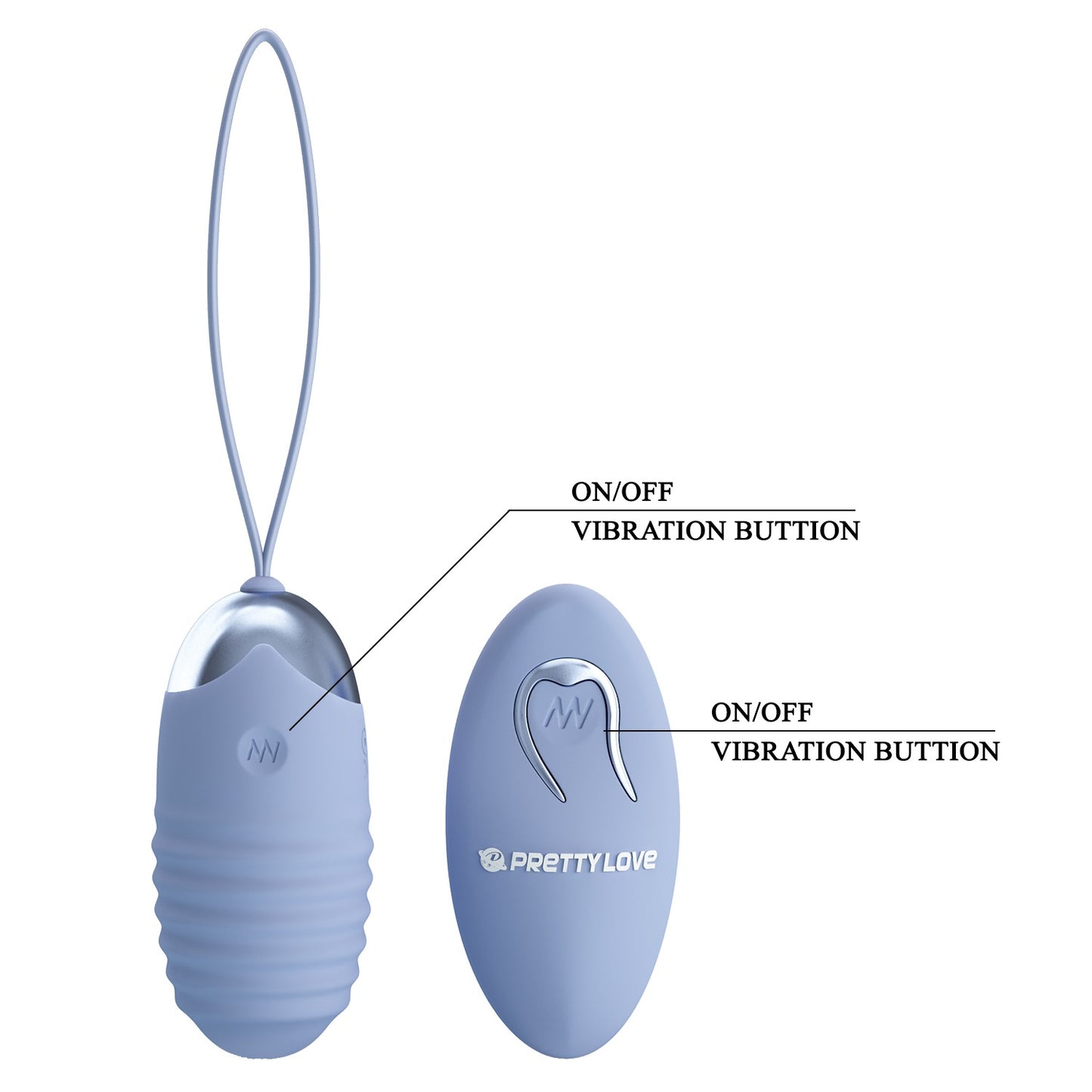 Pretty Love Jessica 3 Rechargeable Vibrating Egg