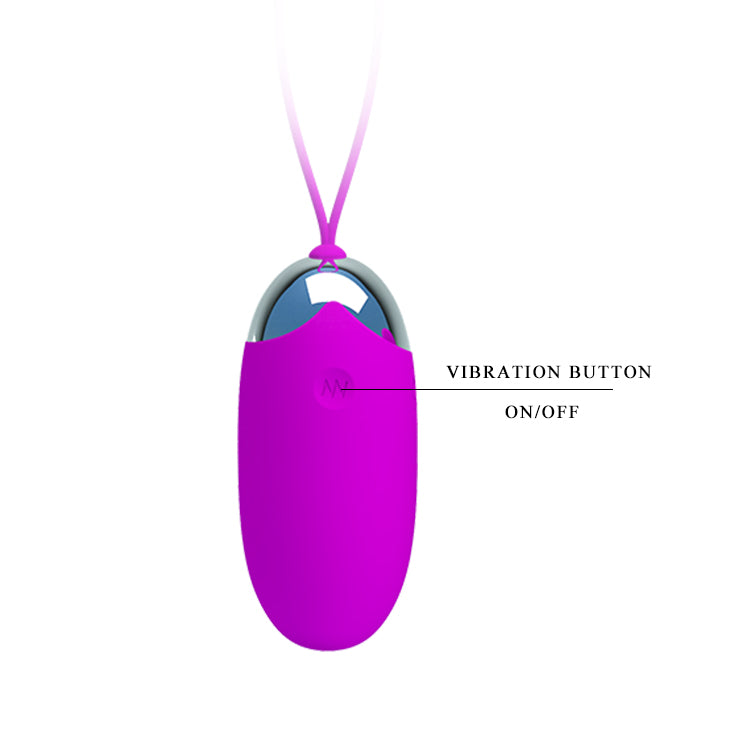 Pretty Love by Baile Rechargeable Vibrating Egg Benson - Purple