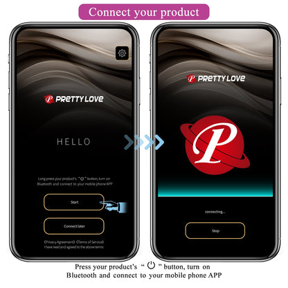 Pretty Love Ethan Rechargeable G-Spot Vibrator with App Control