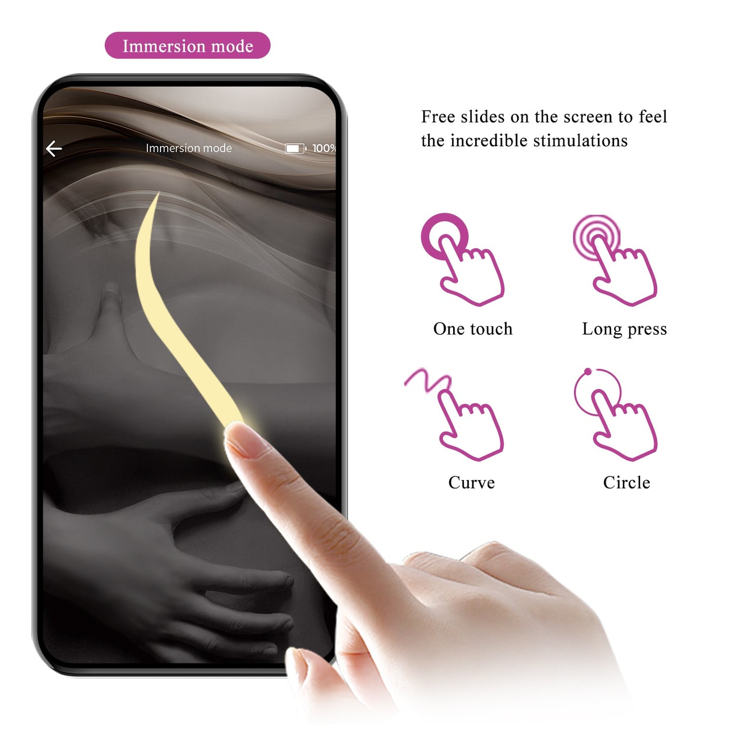 Pretty Love Ethan Rechargeable G-Spot Vibrator with App Control