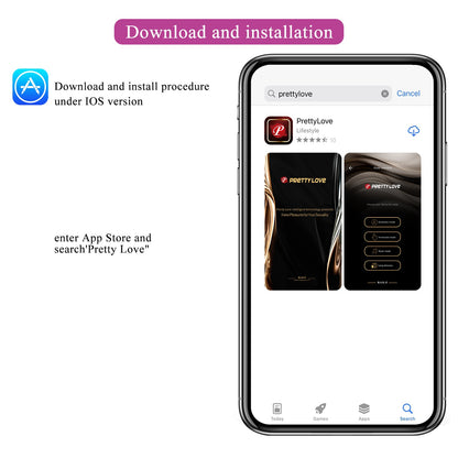 Pretty Love Liam Rechargeable Vibrating Rabbit with App Control