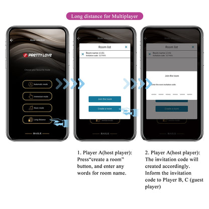 Pretty Love Liam Rechargeable Vibrating Rabbit with App Control