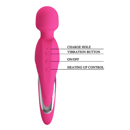 Pretty Love Michael Rechargeable Heating Massager Wand