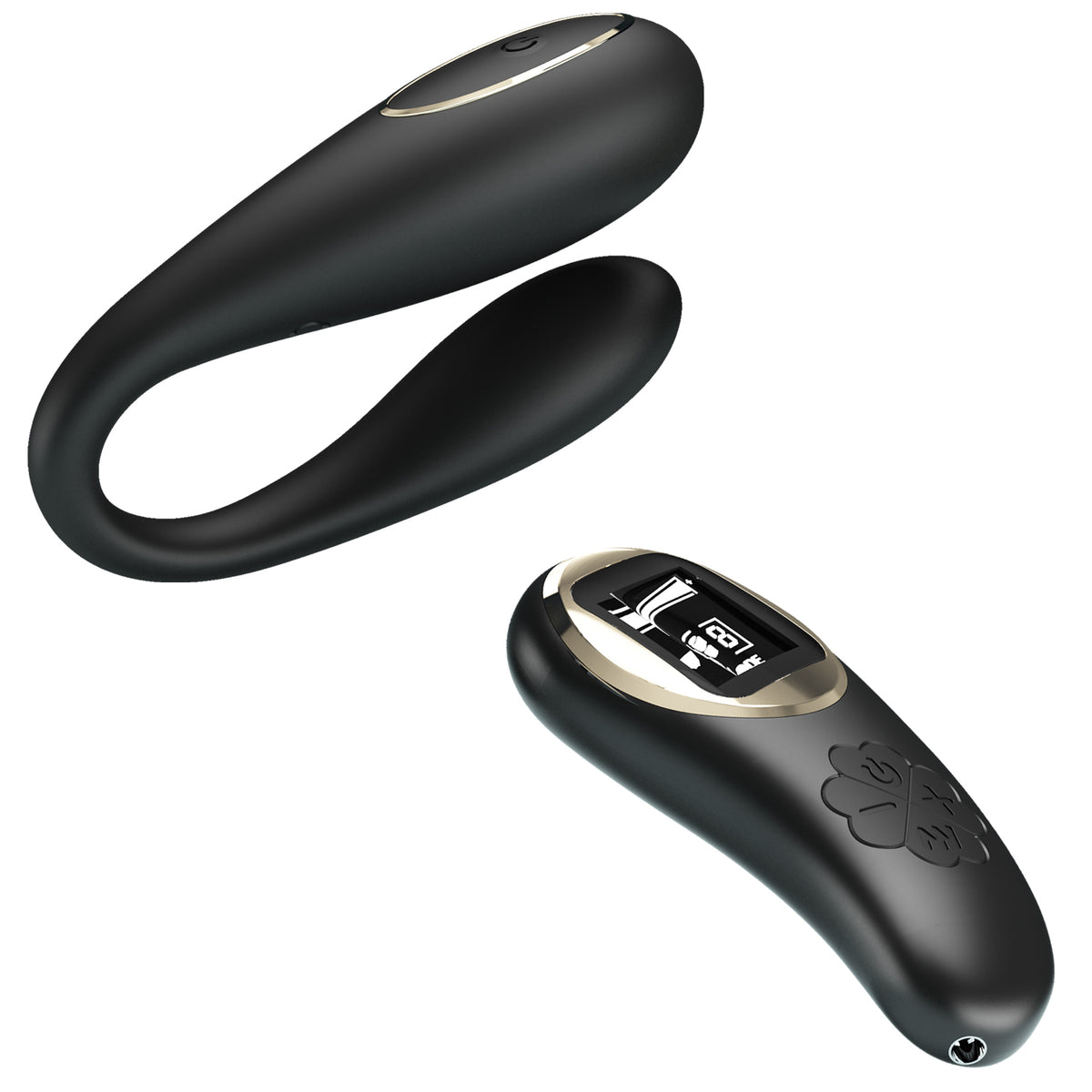 Pretty Love Nathan Wearable Couples Vibrator with Remote Control