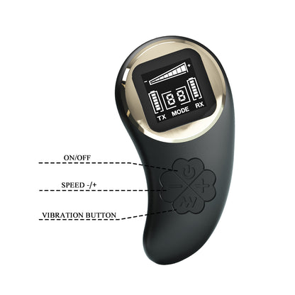 Pretty Love Nathan Wearable Couples Vibrator with Remote Control