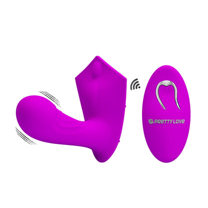 Pretty Love by Baile Rechargeable Vibrator with Remote Control Willie