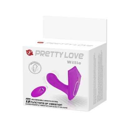 Pretty Love by Baile Rechargeable Vibrator with Remote Control Willie