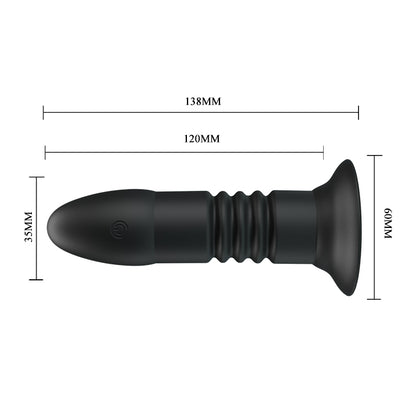 Pretty Love Magic Jingers Thrusting Anal Plug with Remote Control