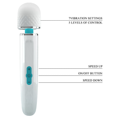 Pretty Love Azlins Powerful Silicone Rechargeable Massager