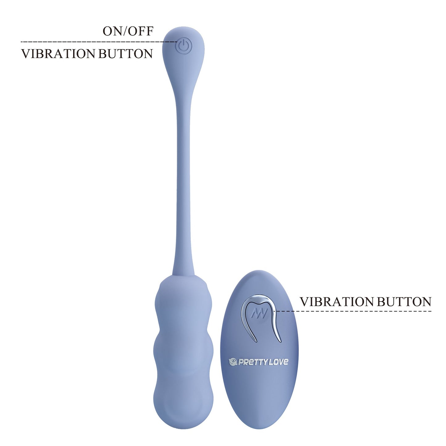 Pretty Love Leshy 4 Rechargeable Vibrating Egg with Remote