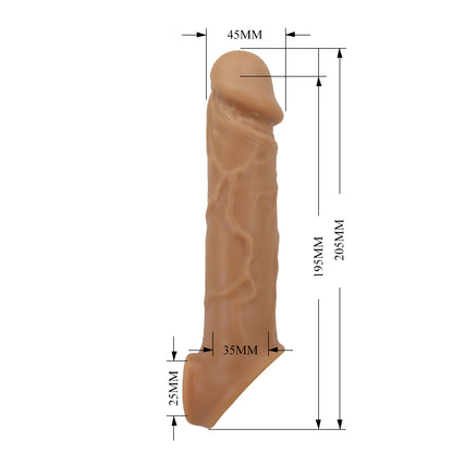 Pretty Love Lionel Liquid Silicone Penis Sleeve