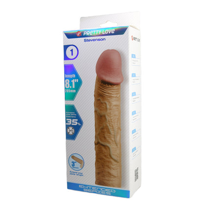 Pretty Love Stevenson 8.1" Realistic Penis Extender
