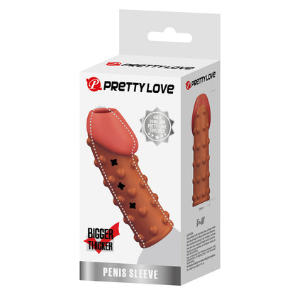 Pretty Love Stretchy Penis Sleeve with Raised Nodules