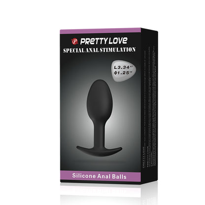 Pretty Love steel Ball Butt Plug