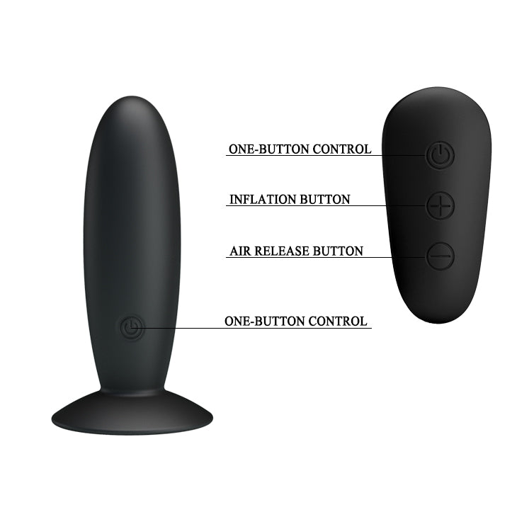 Mr Play by Baile Rechargeable Remote Control Vibrating Anal Plug