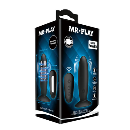 Mr Play by Baile Rechargeable Remote Control Vibrating Anal Plug