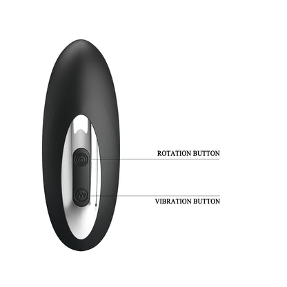 Mr Play Rechargeable Vibrating & Rotating Prostate Massager