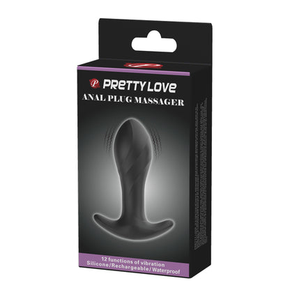 Pretty Love Anal Plug Massager Rechargeable Butt Plug