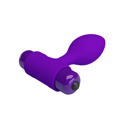 Pretty Love by Baile Vibra Vibrating Butt Plug - Purple