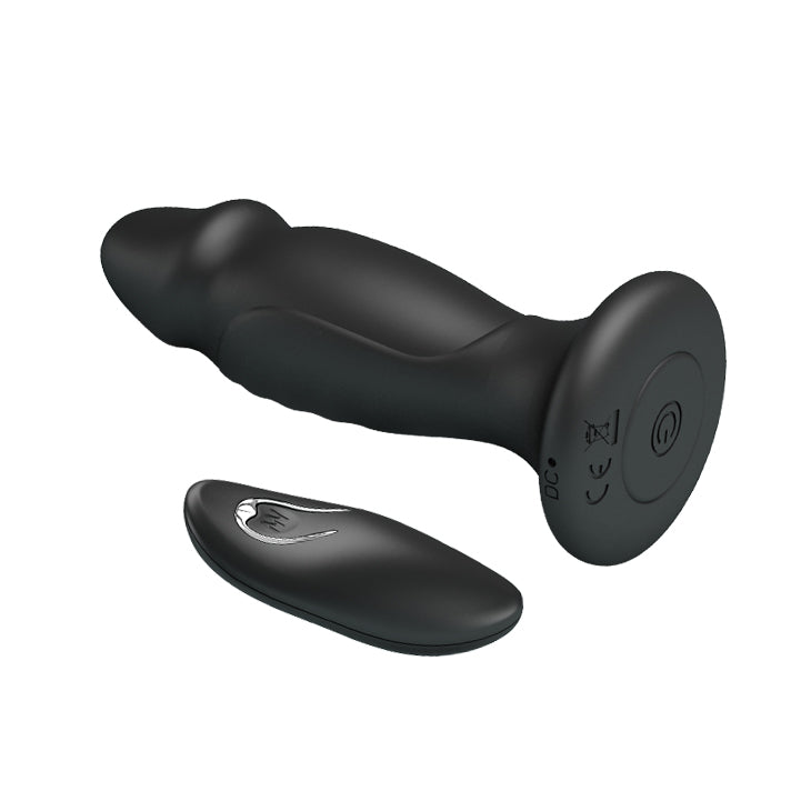 Mr Play by Baile Rechargeable Powerful Vibrating Anal Plug with Remote