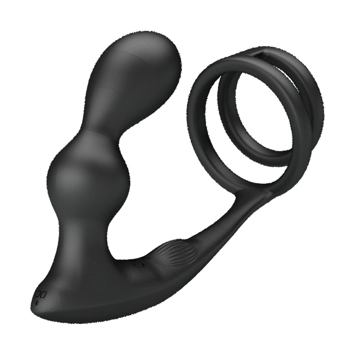 Pretty Love Marshell Vibrating Cock Ring & Butt Plug with Remote Control