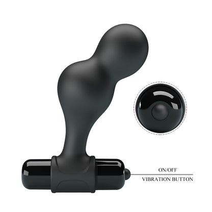 Mr Play Super Powerful Vibrating Silicone Anal Plug