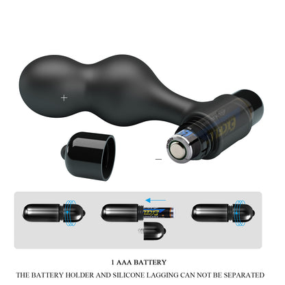 Mr Play Super Powerful Vibrating Silicone Anal Plug