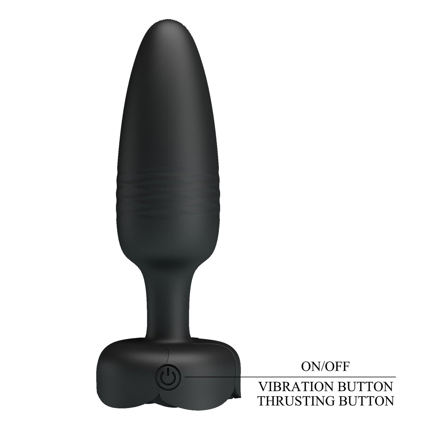 Pretty Love Tarion 1 Thrusting LED Light Butt Plug