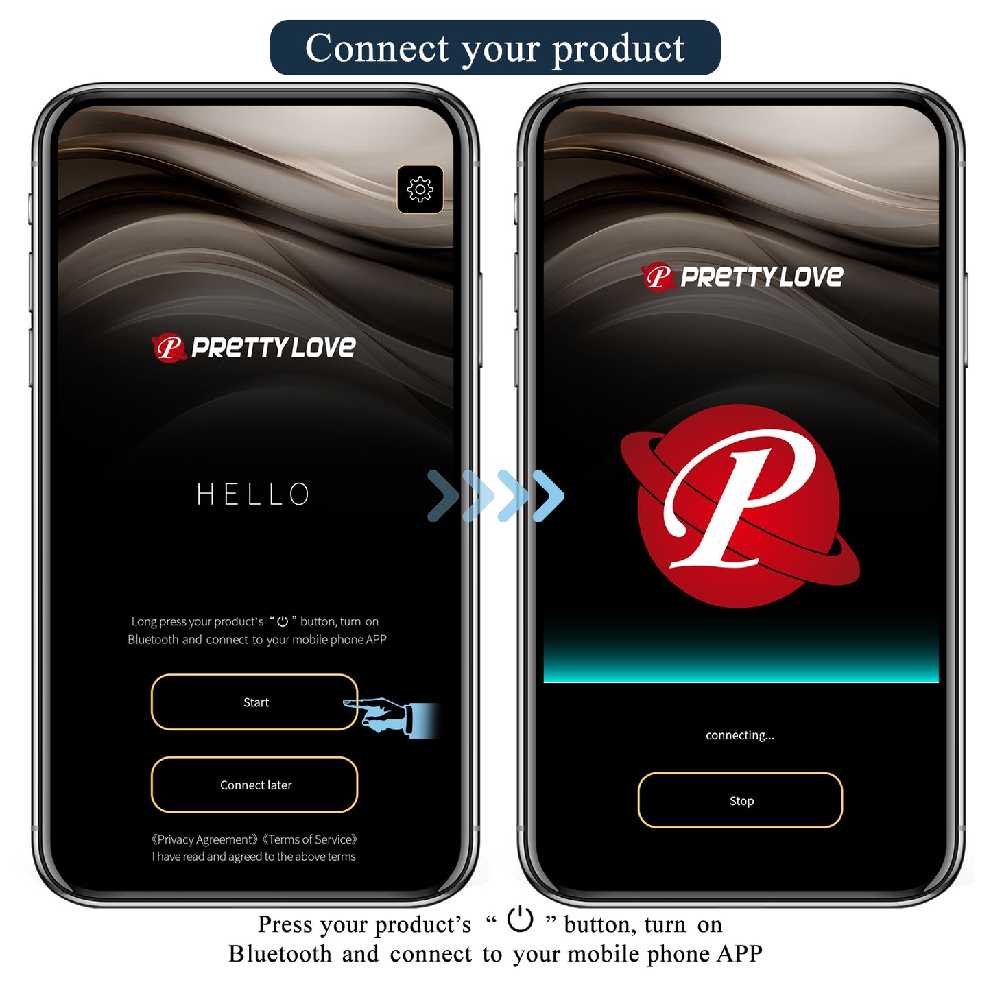 Pretty Love Andrew Vibrating Anal Wearable Vibrator