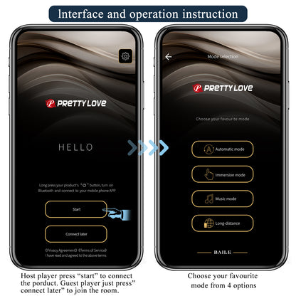 Pretty Love Andrew Vibrating Anal Wearable Vibrator