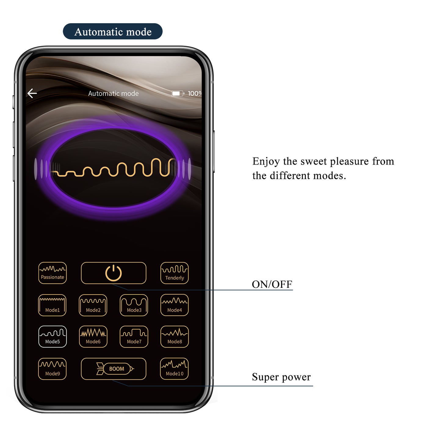 Pretty Love Andrew Vibrating Anal Wearable Vibrator