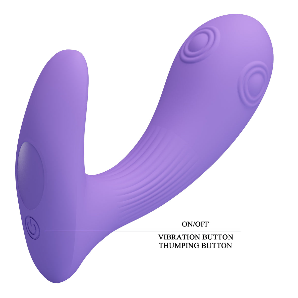 Pretty Love Andromeda Thumping & Vibrating Anal Plug
