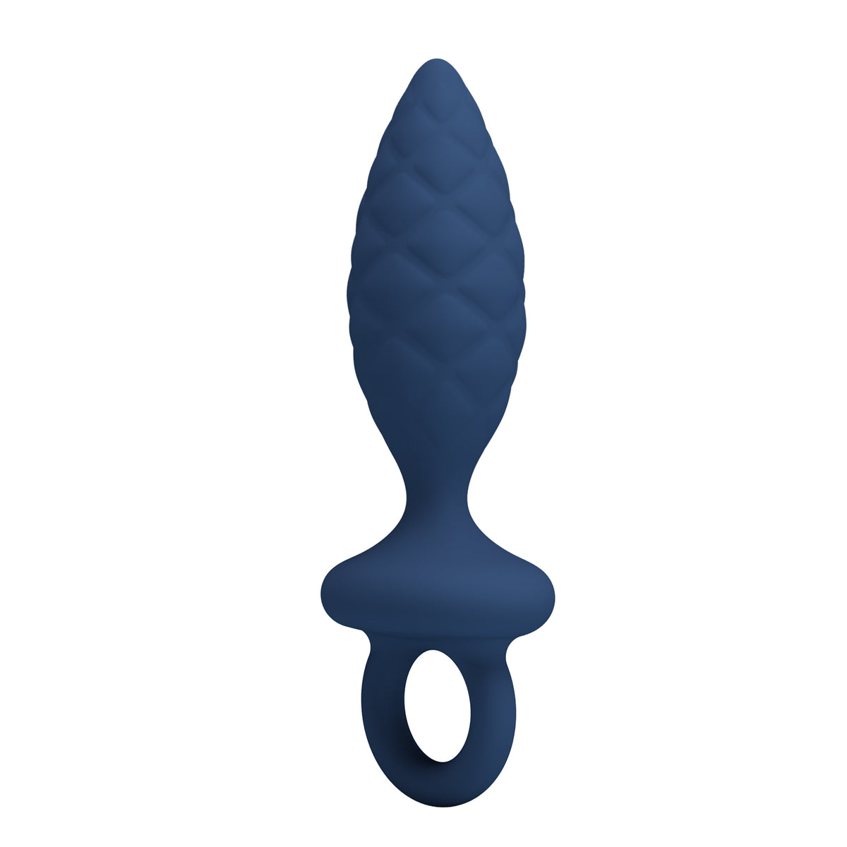 Mr Play John Silicone Butt Plug with Handle Loop