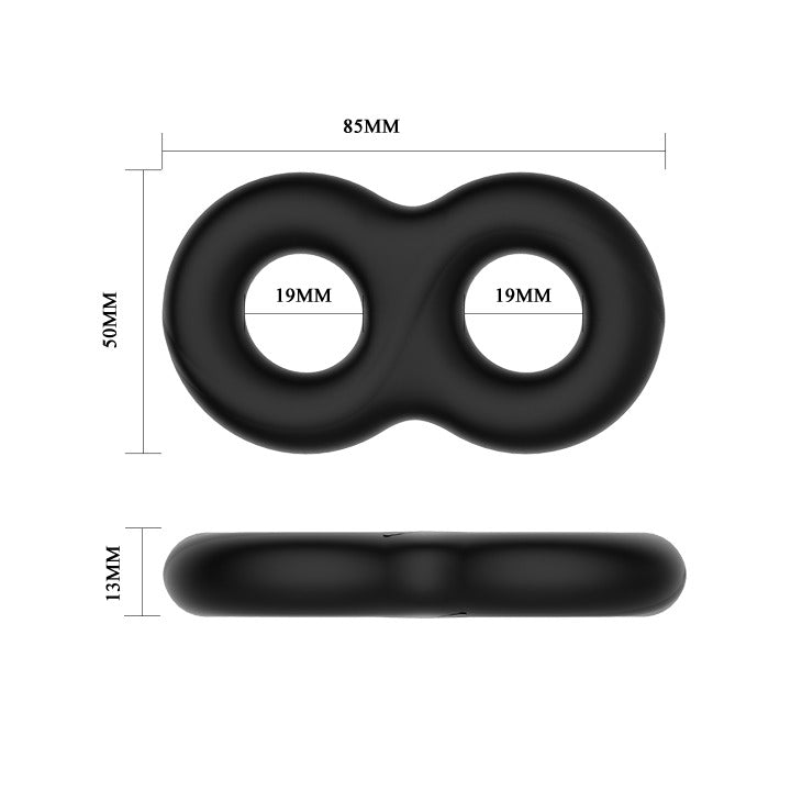 Baile Crazy Bull Tyrance Silicone Cock Ring