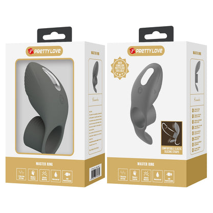 Pretty Love Master Ring Cumulus Rechargeable Vibrating Cock Ring