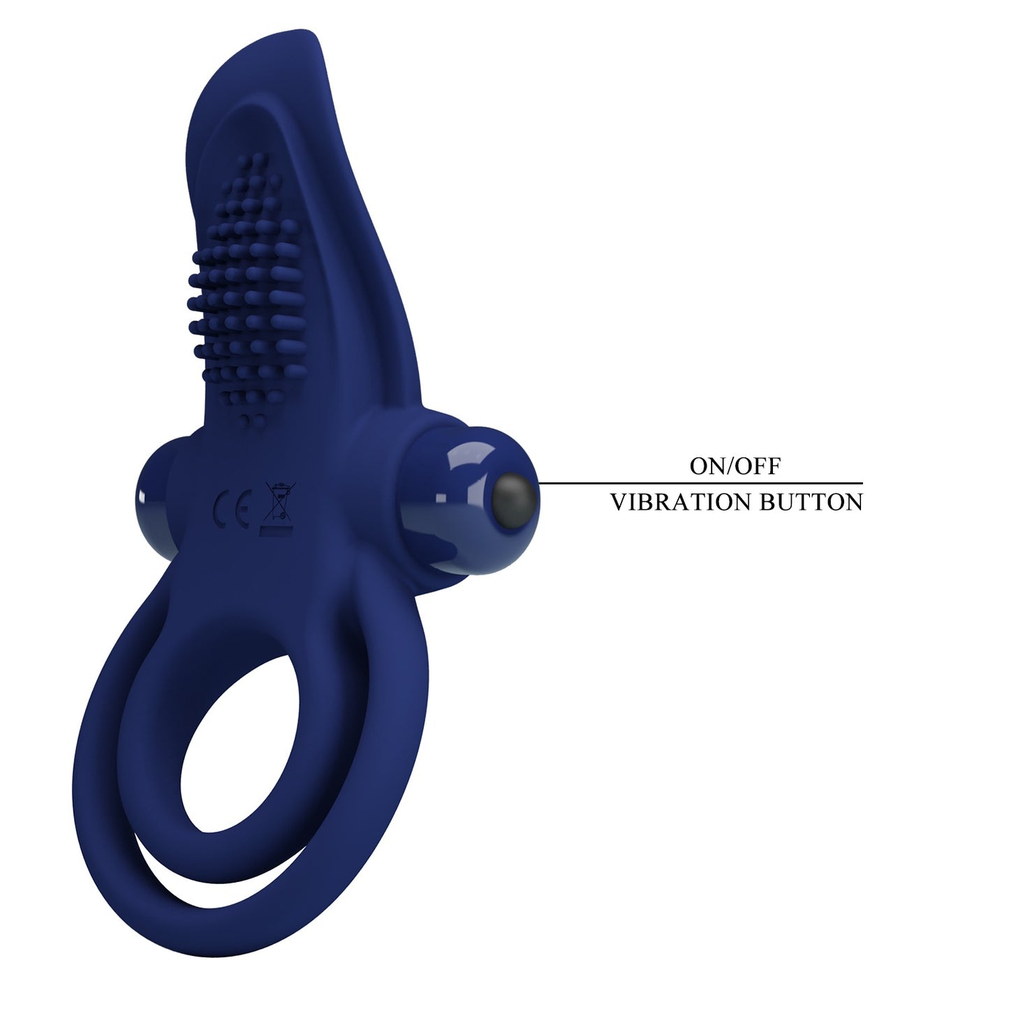 Pretty Love Bronson Powerful Rabbit Vibrating Cock Ring