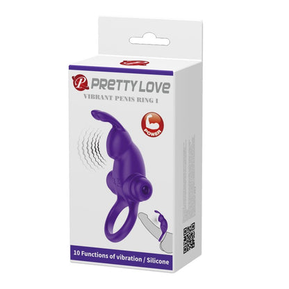 Pretty Love Rabbit Vibrating Cock Ring 1