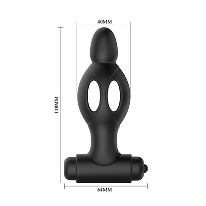 Mr Play by Baile Silicone Vibrating Anal Plug