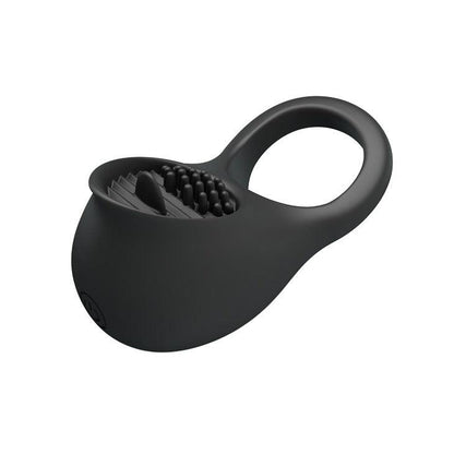 Pretty Love Rechargeable Ring Shaking II Cock Ring with Clit Licking