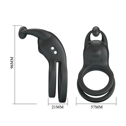 Pretty Love Goodwin Rechargeable Vibrating Cock Ring