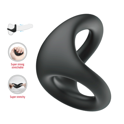 Crazy Bull Nestor Super Stretchy Ball Stretcher Cock Ring