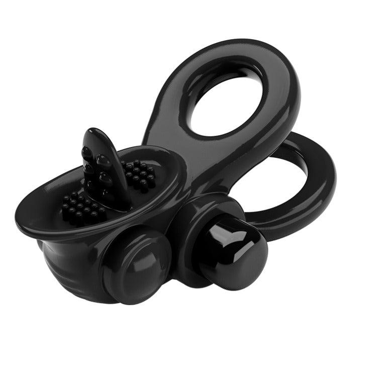Pretty Love Vibrating Clit Flicker Cock Ring