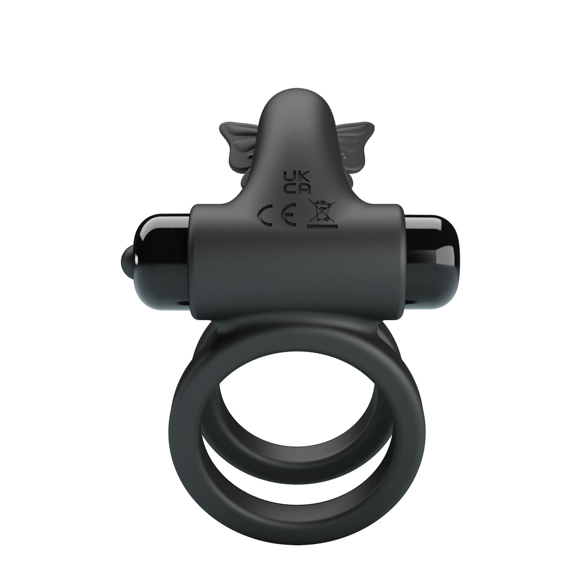 Pretty Love Passion Silicone Vibrating Penis & Ball Ring