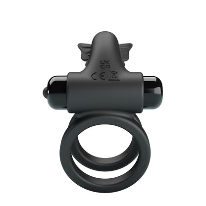 Pretty Love Passion Silicone Vibrating Penis & Ball Ring