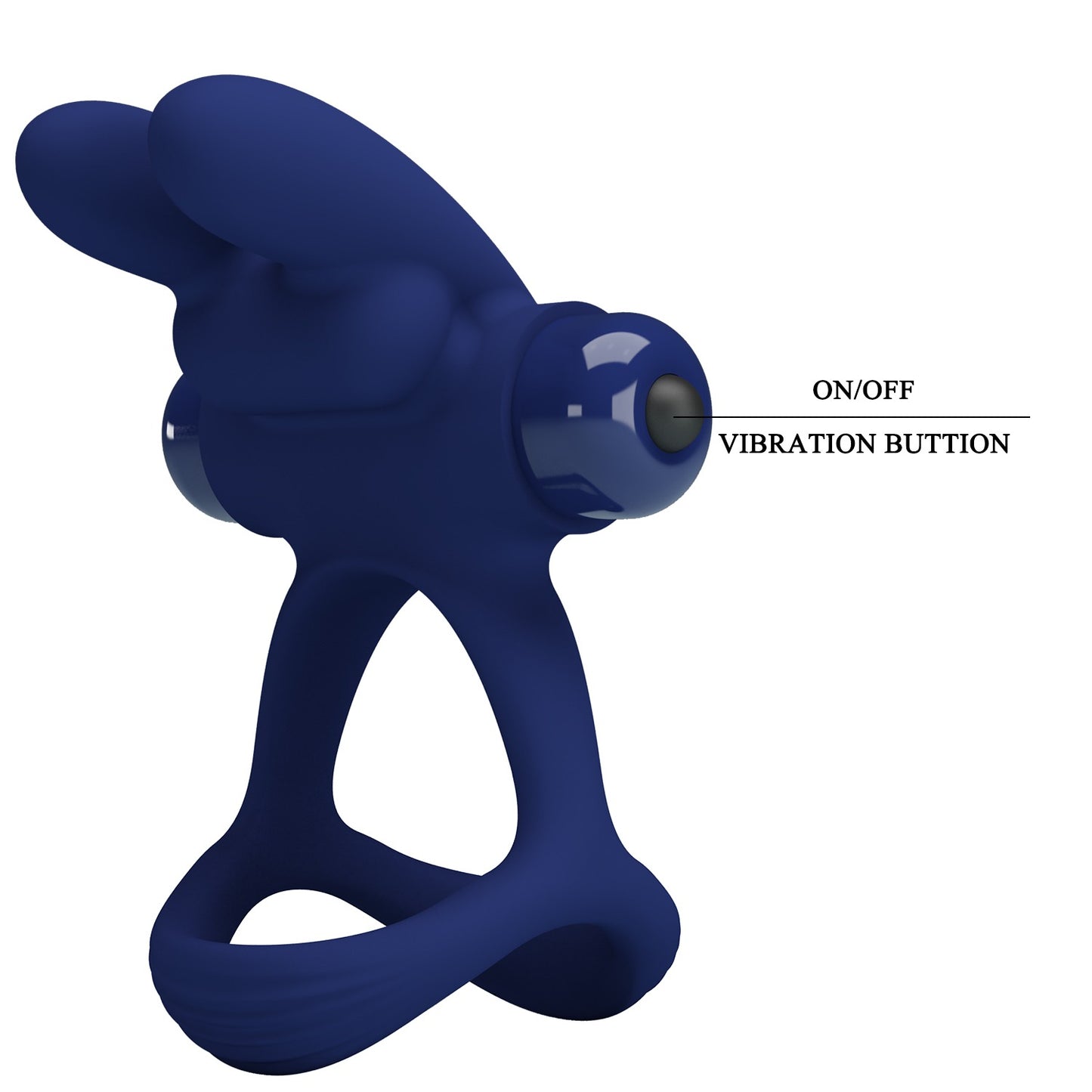 Pretty Love Luchito Powerful Vibrating Cock Ring