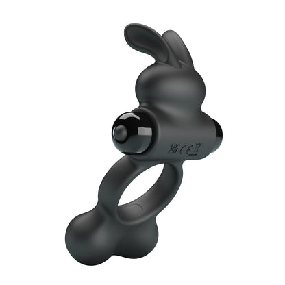 Pretty Love Yusuf Vibrating Cock Ring with Steel Weighted Balls