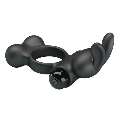 Pretty Love Yusuf Vibrating Cock Ring with Steel Weighted Balls