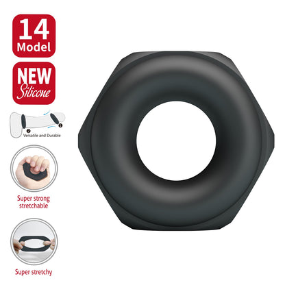 Crazy Bull Jarvius Super Soft Silicone Cock Ring