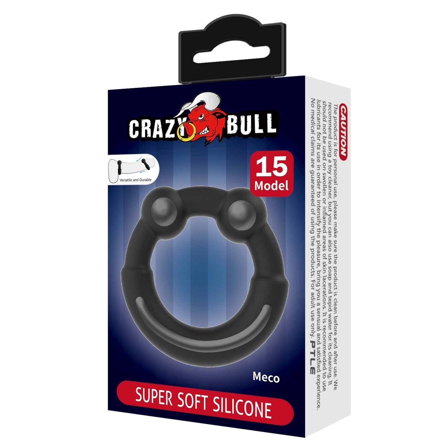 Baile Crazy Bull Meco Silicone Cock Ring
