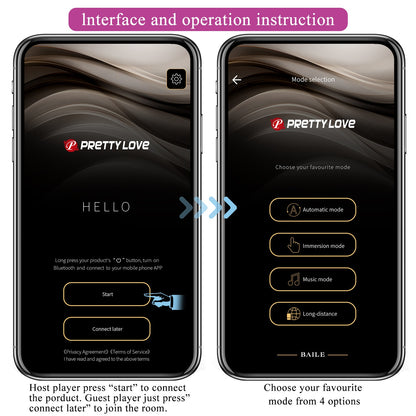 Pretty Love Billy G-Spot Wearable Vibrator with App Control